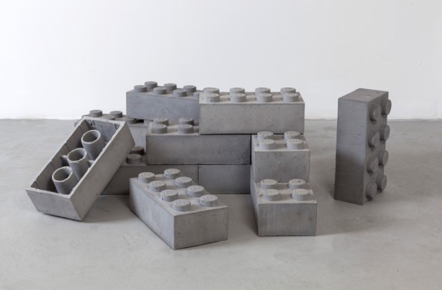 Concrete LEGO Blocks by Andrew Lewicki