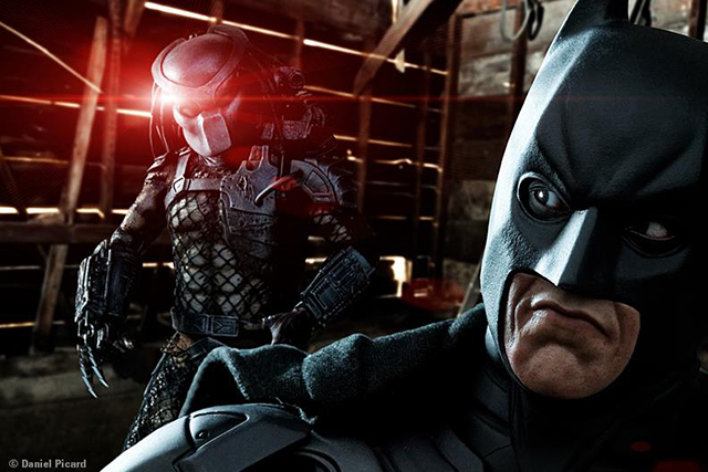 Predator and Batman