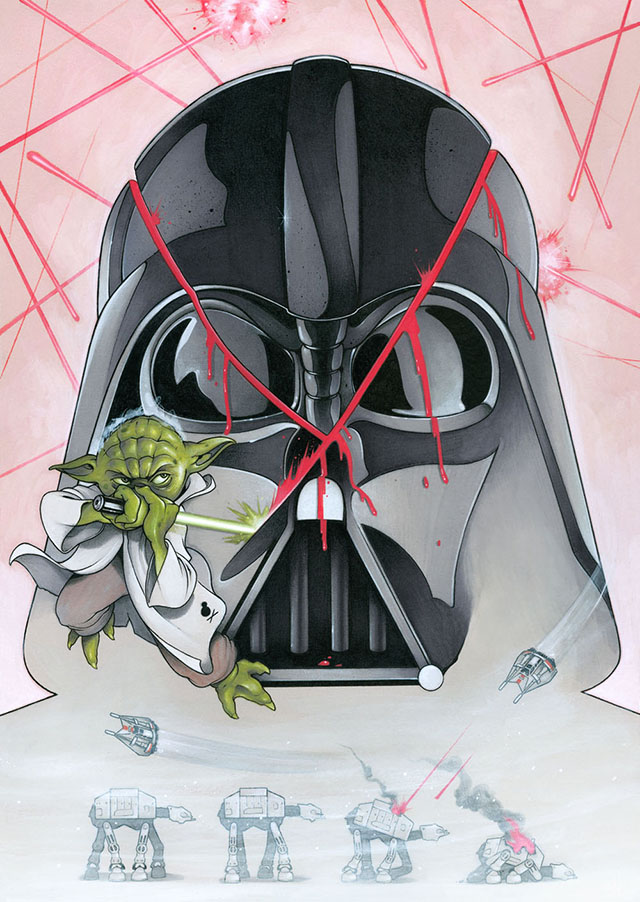 Yoda Slice by Chris Murray