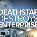 Death Star Destroys Enterprise, A Battle Between ‘Star Wars’ & ‘Star Trek’ Spacecraft in San Francisco