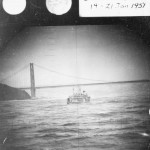 San Francisco in 1951 As Seen Through the Periscope of a U.S. Navy Submarine