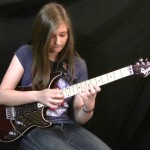 Teenage Girl Nonchalantly Plays Van Halen’s ‘Eruption’ Guitar Solo
