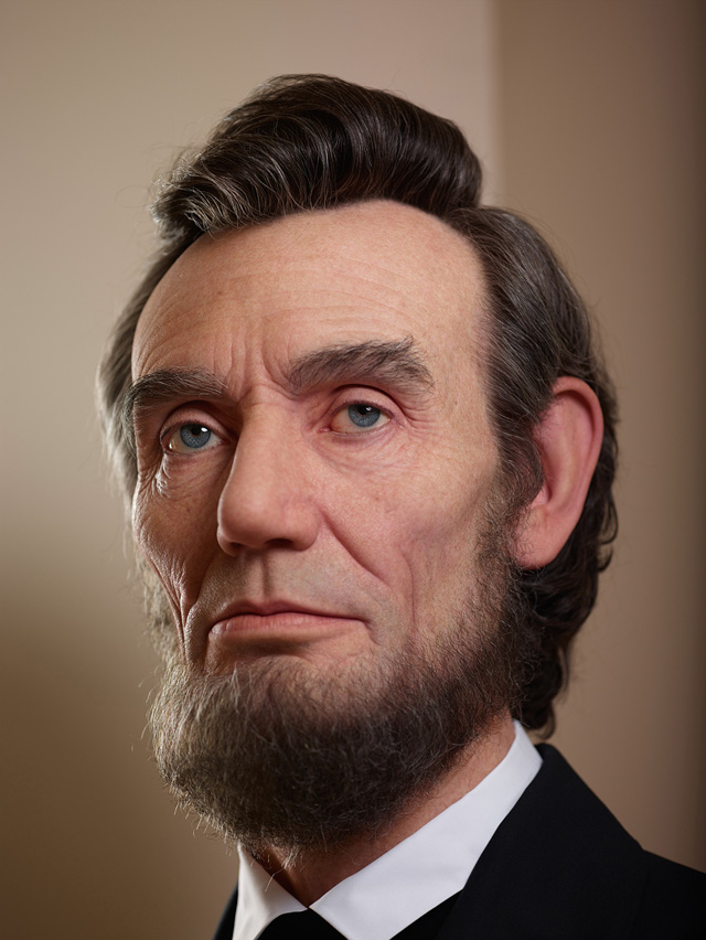 Portrait of Lincoln, A Hyper-Realistic Bust of Abraham Lincoln by Kazuhiro Tsuji