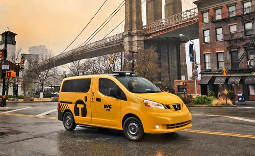 Nissan new york city taxi cabs #2