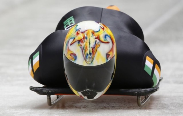 Winter Olympics Skeleton Helmet