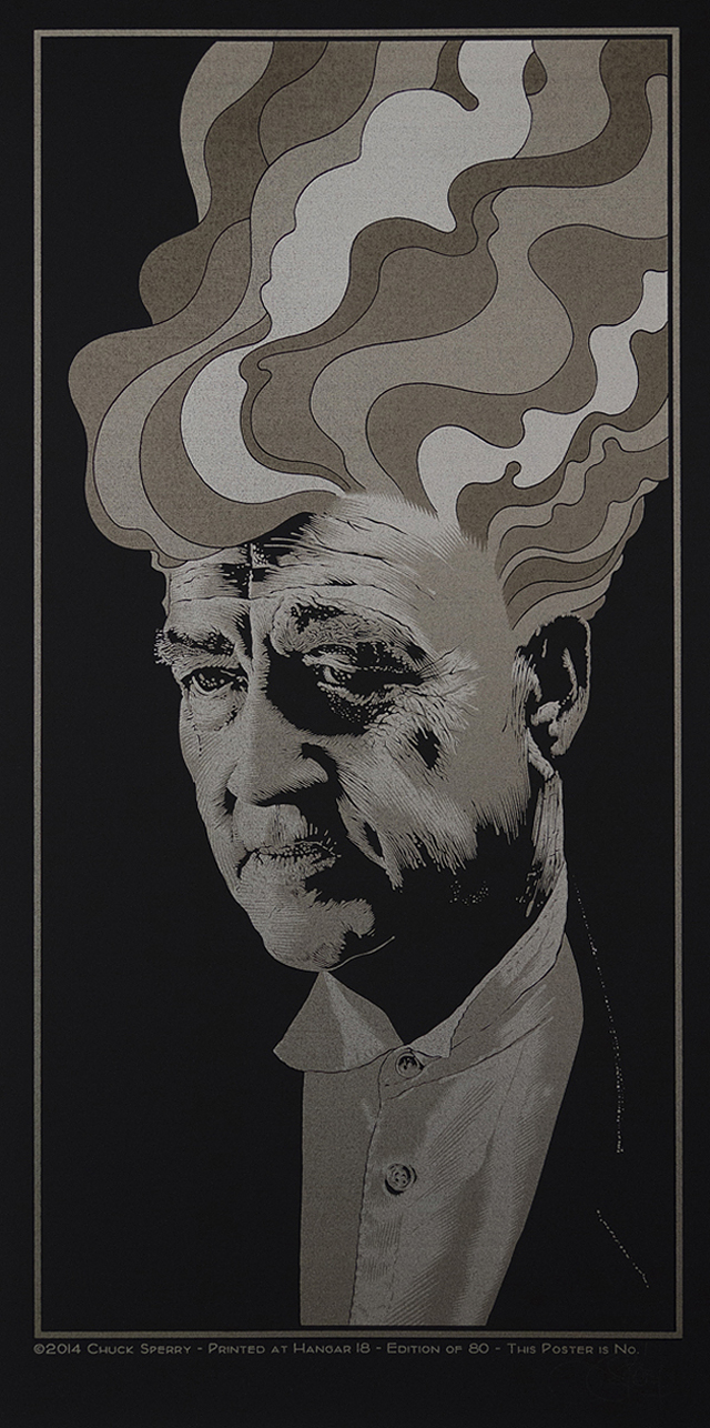 In Dreams, David Lynch (satin black) by Chuck Sperry