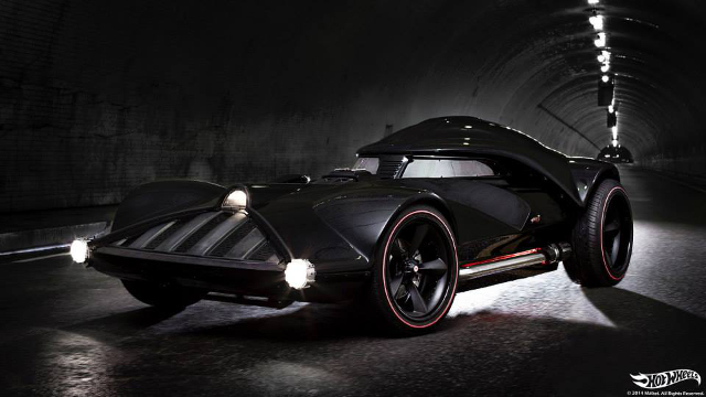 Hot Wheels Life-Size Darth Vader Car
