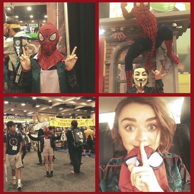 Maisie Williams at Comic-Con