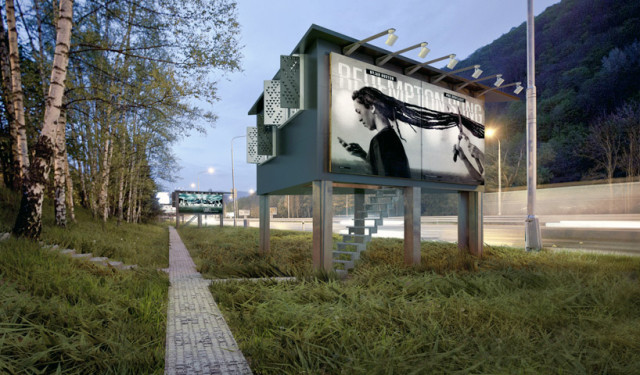 The Gregory Project Billboard Housing