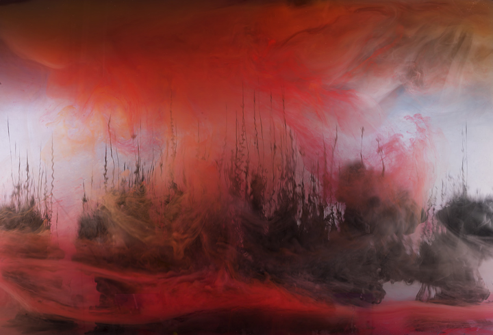Colorful Abstract Forms by Kim Keever