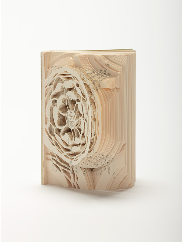 Book Sculptures of Classic Literature by Tomoko Takeda
