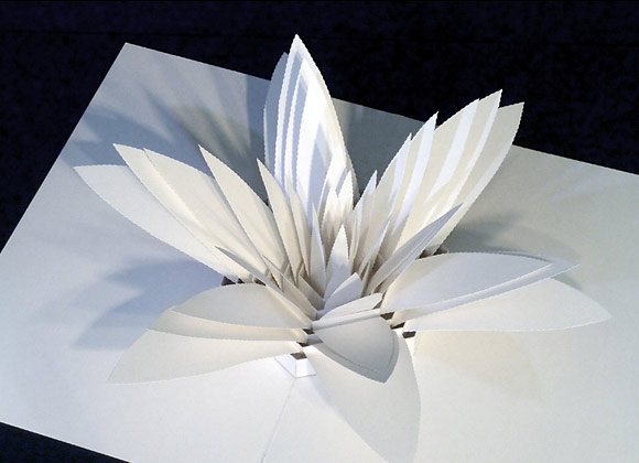 Paper Pop-Up Sculptures by Peter Dahmen