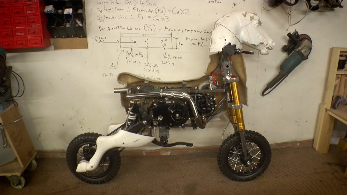 Inventor Colin Furze Builds a Motorized Carousel Horse and Challenges a