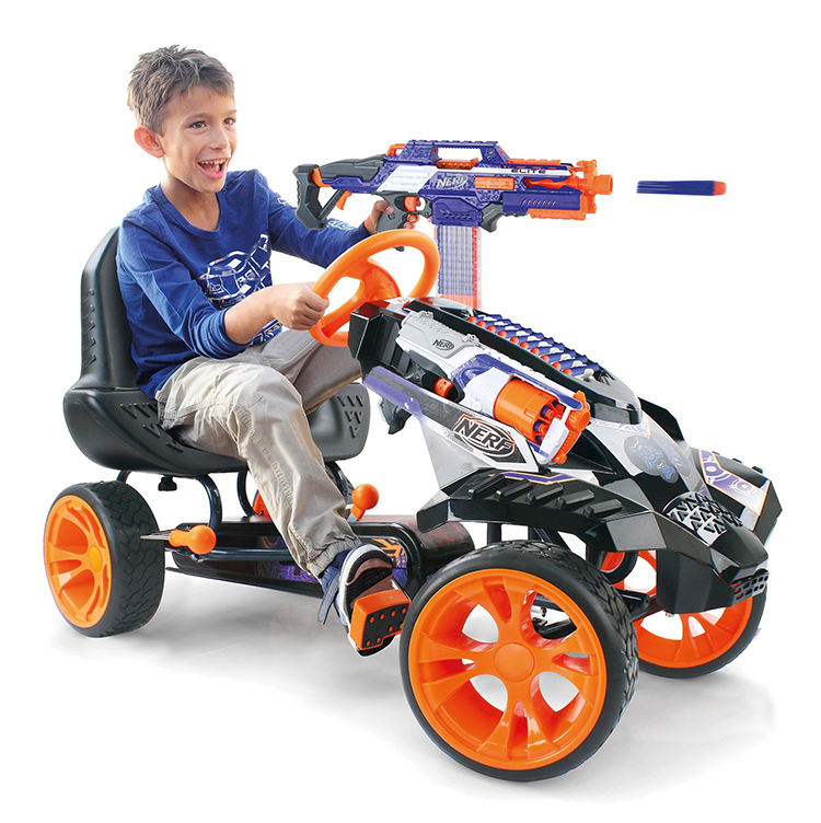 The NERF Battle Racer by Hauck Toys is a Pedal-Powered Go ...