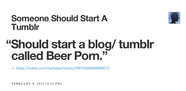 Beer Porn
