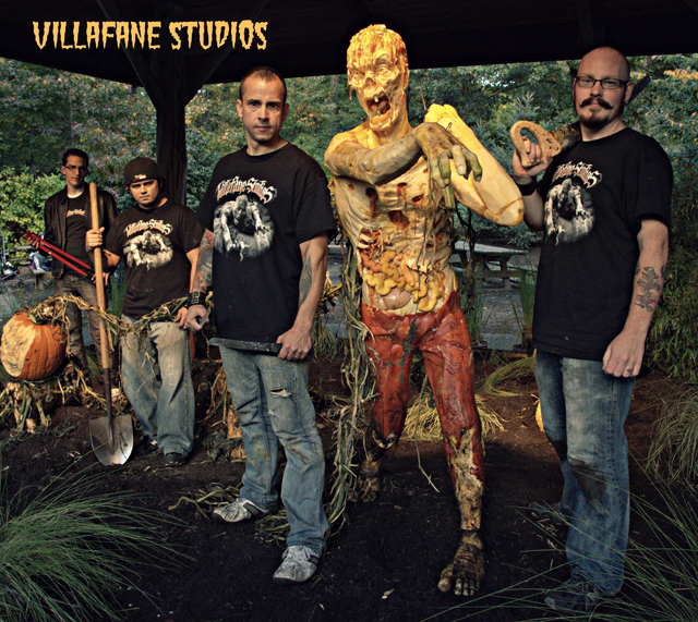 Pumpkin Zombie by Villafane Studios
