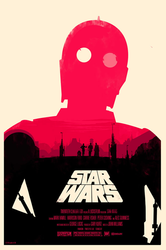 Star Wars Trilogy Posters by Olly Moss. By Scott Beale on December 17, 2010