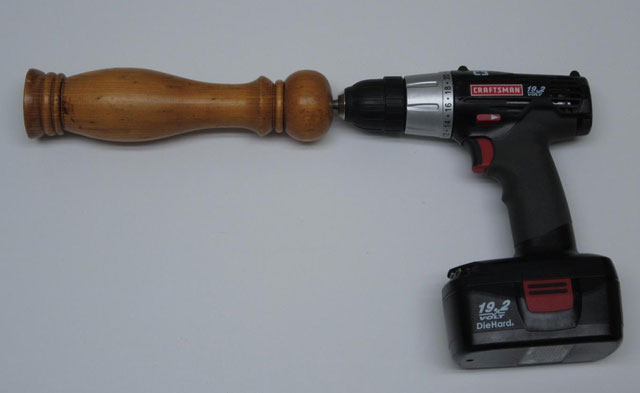 Cooking with cordless power drill