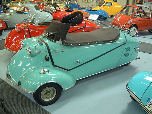 The Bruce Weiner Microcar Museum hopes to bring this brief 