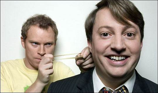 David Mitchell (shown with Robert Webb) on The Sound of Young America