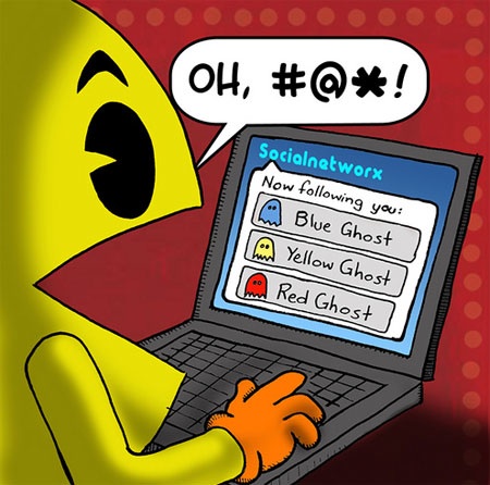 Pac-Man Twitter