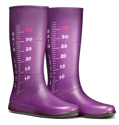 Korean Fashion Online Rain Boots on Clever Rain Level Boots By Regina Regis Help Measure The Depth Of
