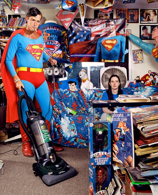 Superheroes at Home by Gregg Segal Superheroes at Home by Gregg Segal