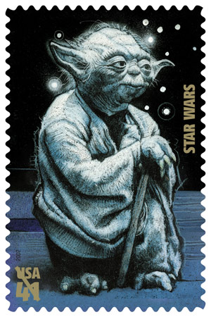 pictures of yoda stamps
