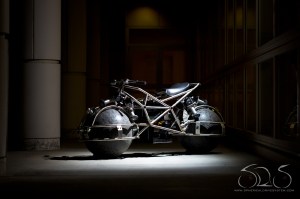 Spherical drive system motorcycle concept