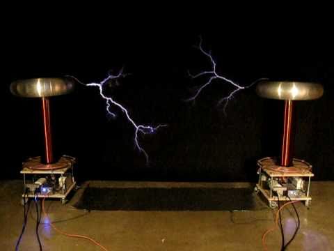 Dueling Banjos on Musical Tesla Coils