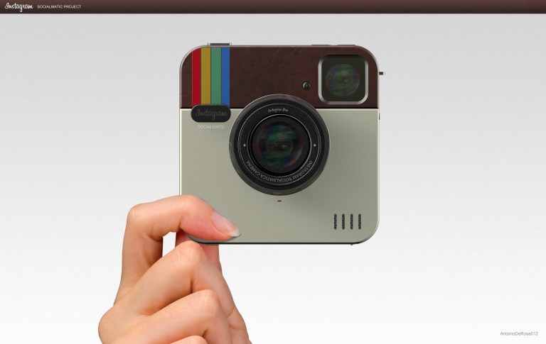 Instagram Socialmatic Camera by ADR Studio