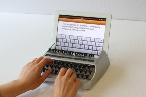 iTypewriter mechanical typewriter for iPad
