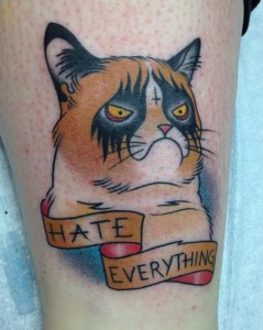 Grumpy Cat Tattoo
