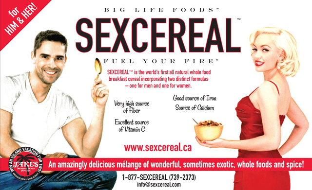 Sexcereal Gender Based Cereal Aims To Improve Sexual Health