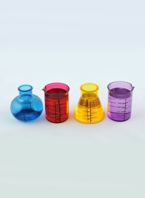 Chemistry shot glasses
