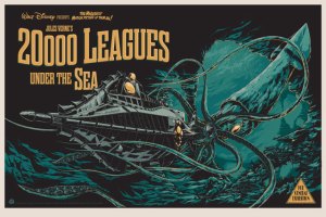 20,000 Leagues Under the Sea poster by Ken Taylor