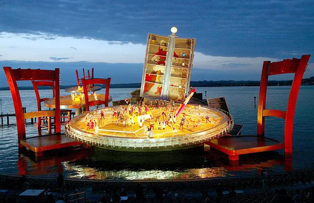 The Marvelous Floating Stage of the Bregenz Festival