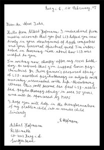Hofmann letter