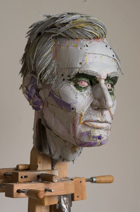 Cardboard Busts by Scott Fife