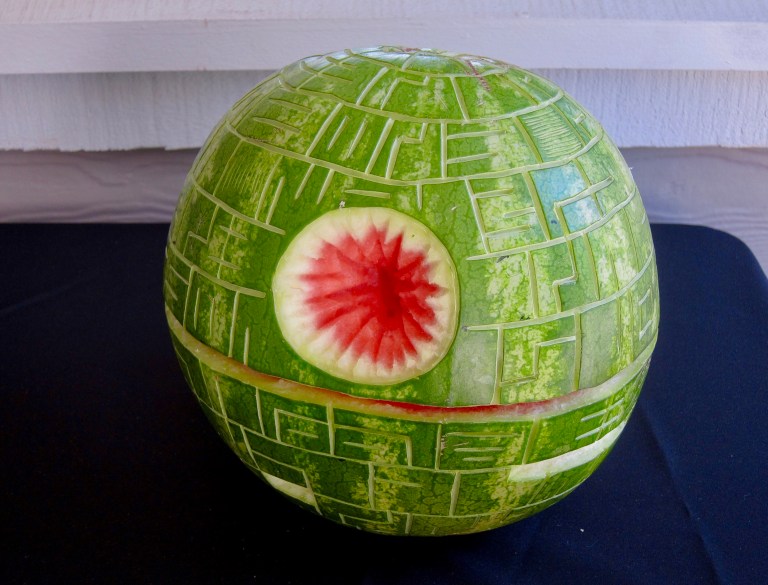 Watermelon Death Star