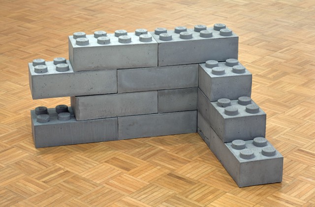 Concrete LEGO blocks by Andrew Lewicki