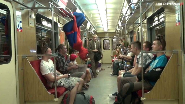 Spider Man in Poland