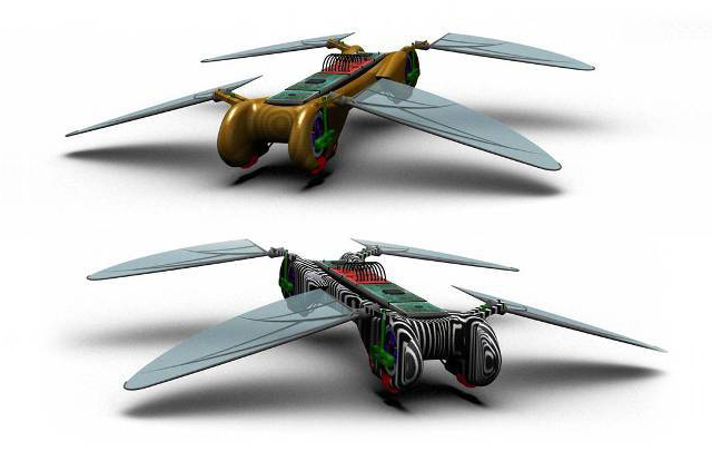 Robot Dragonfly by TechJect