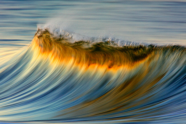 Colorful wave photography by David Orias