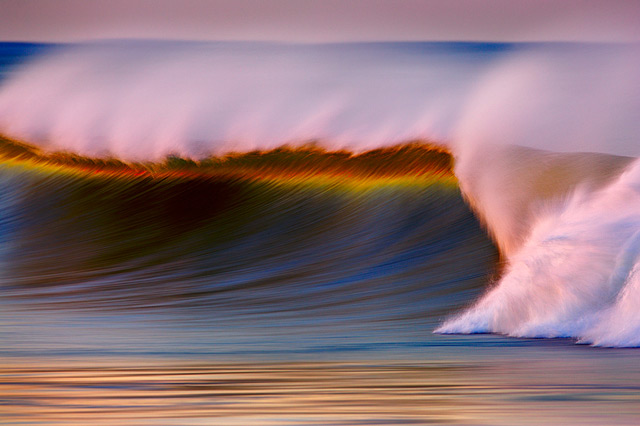 Colorful wave photography by David Orias