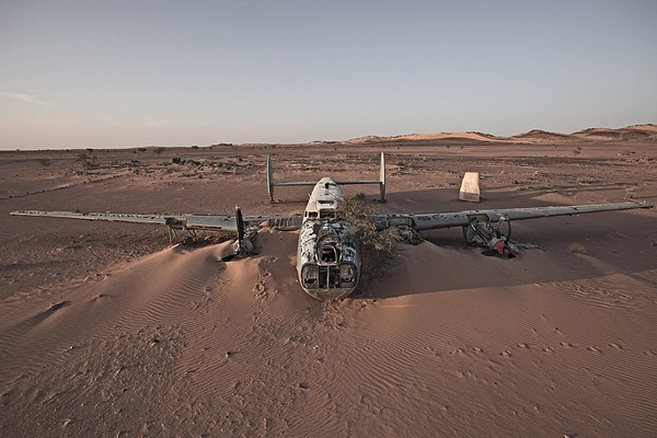 Happy End aircraft crash photos by Dietmar Eckell