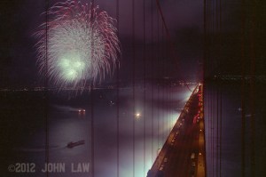 Photos taken from the Golden Gate Bridge by John Law