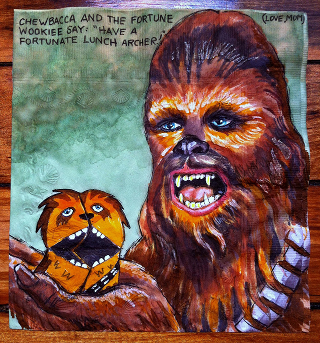 Chewbacca and the Fortune Wookiee for Archer