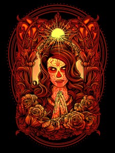 Our Lady of the Dead by Dan Mumford