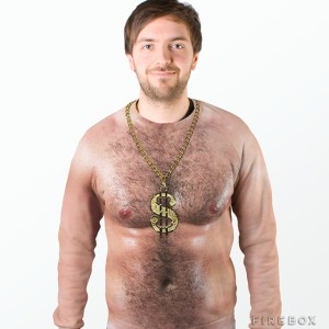 70s Hairy Chest Sweater